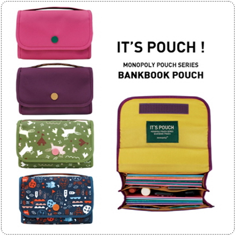 IT'S POUCH Bankbook Pouch