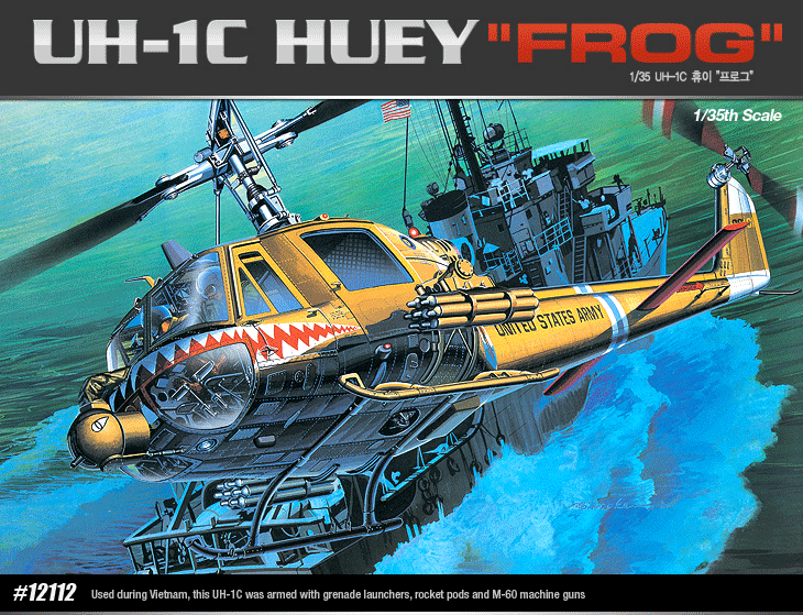 AC12112 U.S.ARMY UH-1C " FROG " 1/35
