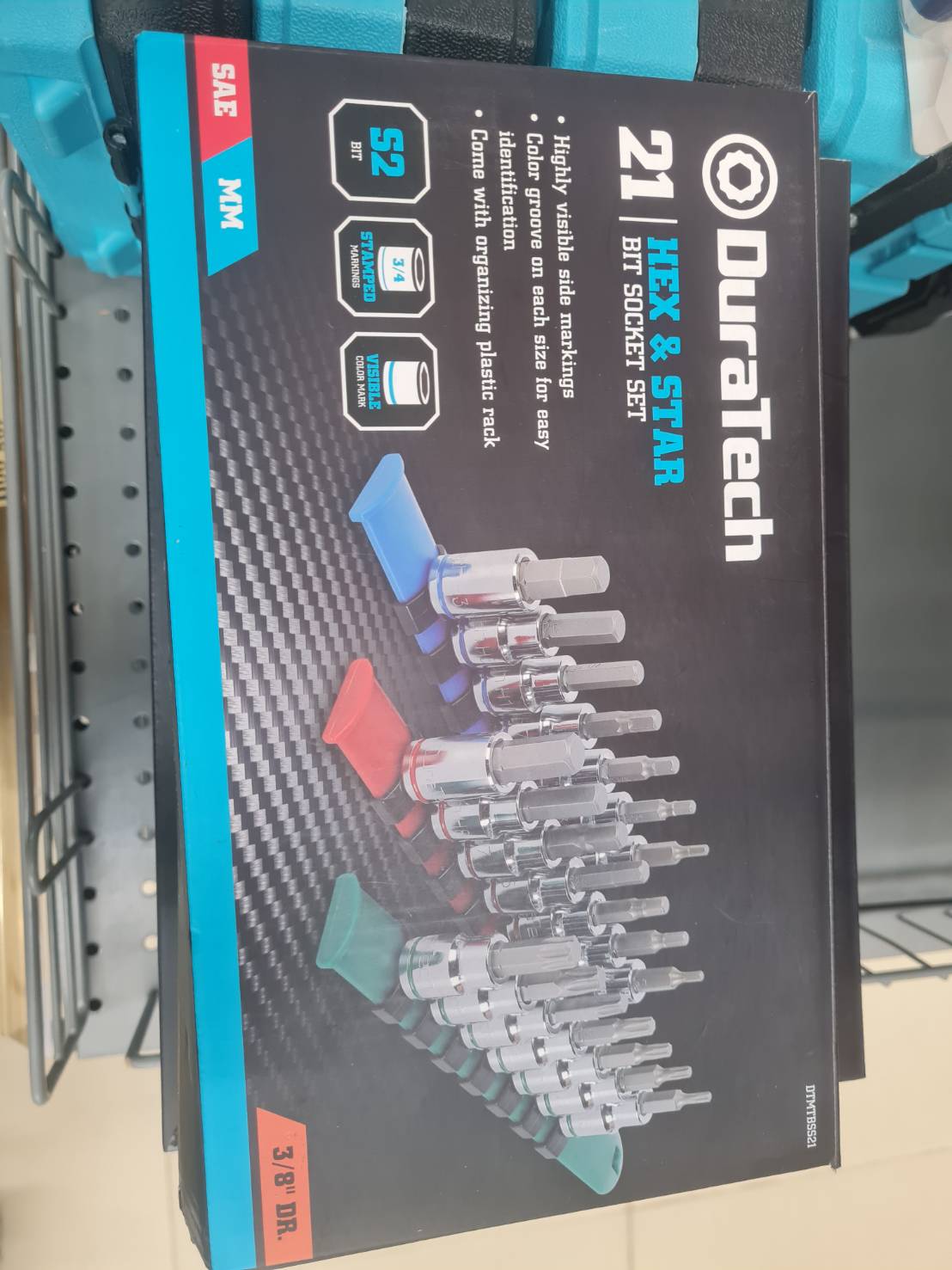 ชุดลูกบล็อค เดือยโผล่ 21 ชิ้น DURATECH