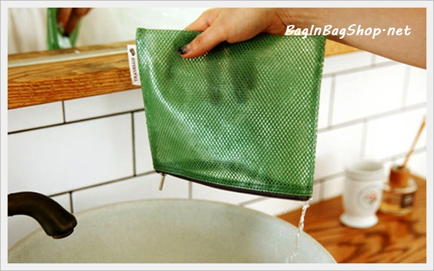 Coated Mesh Pouch - Slim Medium