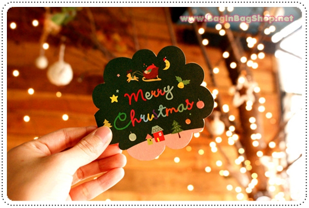 Happy Christmas Card set