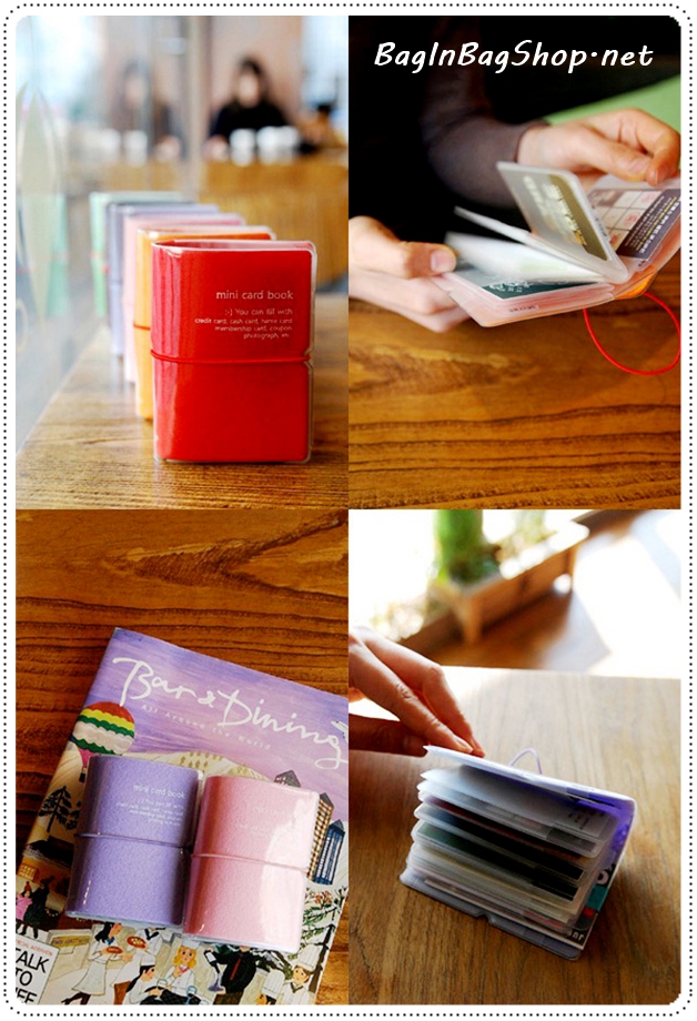 Colorful Mini Card Book