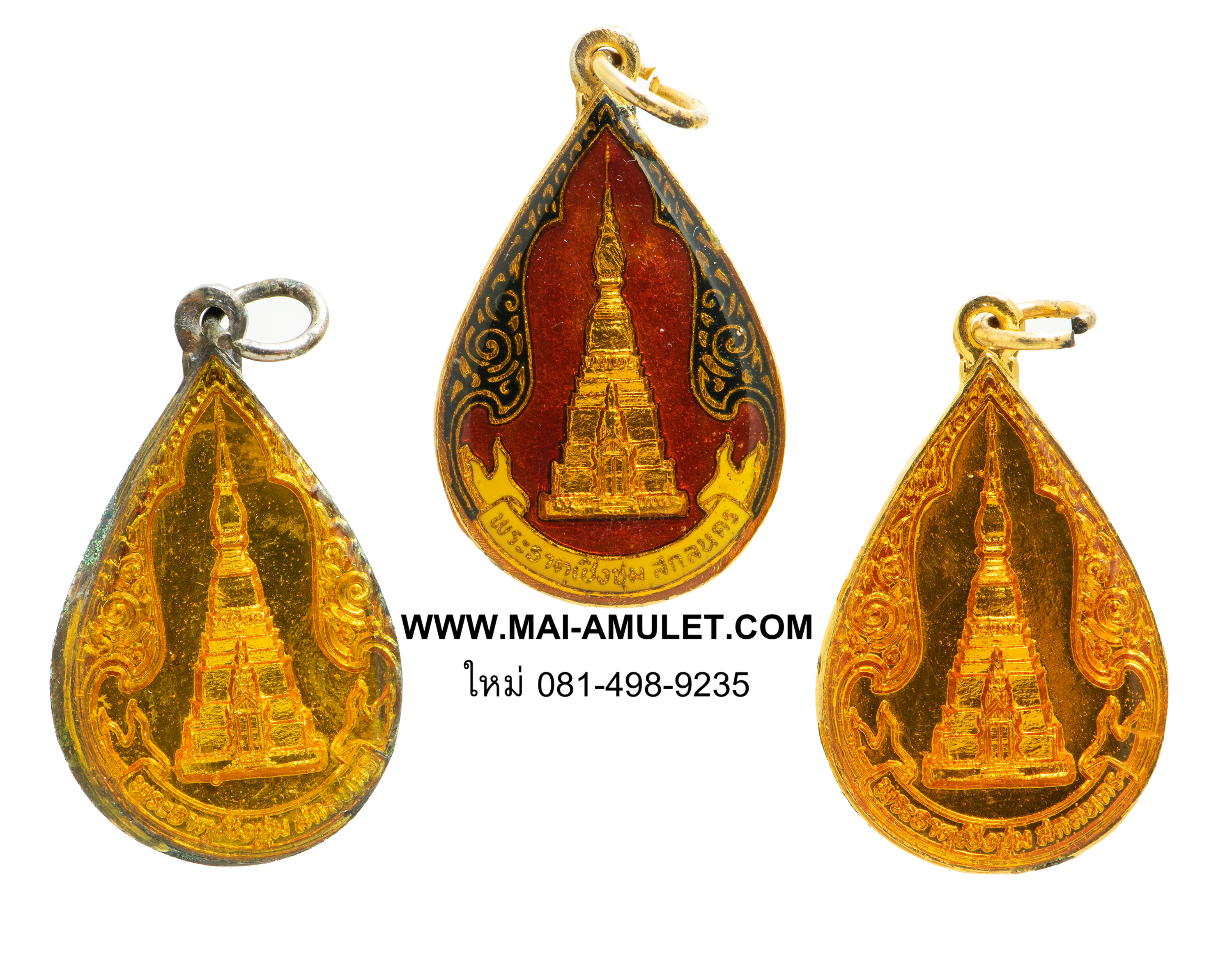 ชุด 3 องค์ เหรียญพระธาตุเชิงชุม หลังพระองค์แสน ที่ระลึกสร้างสวนสาธารณะ สกลนคร ปี 29 พร้อมกล่องครับ (18)