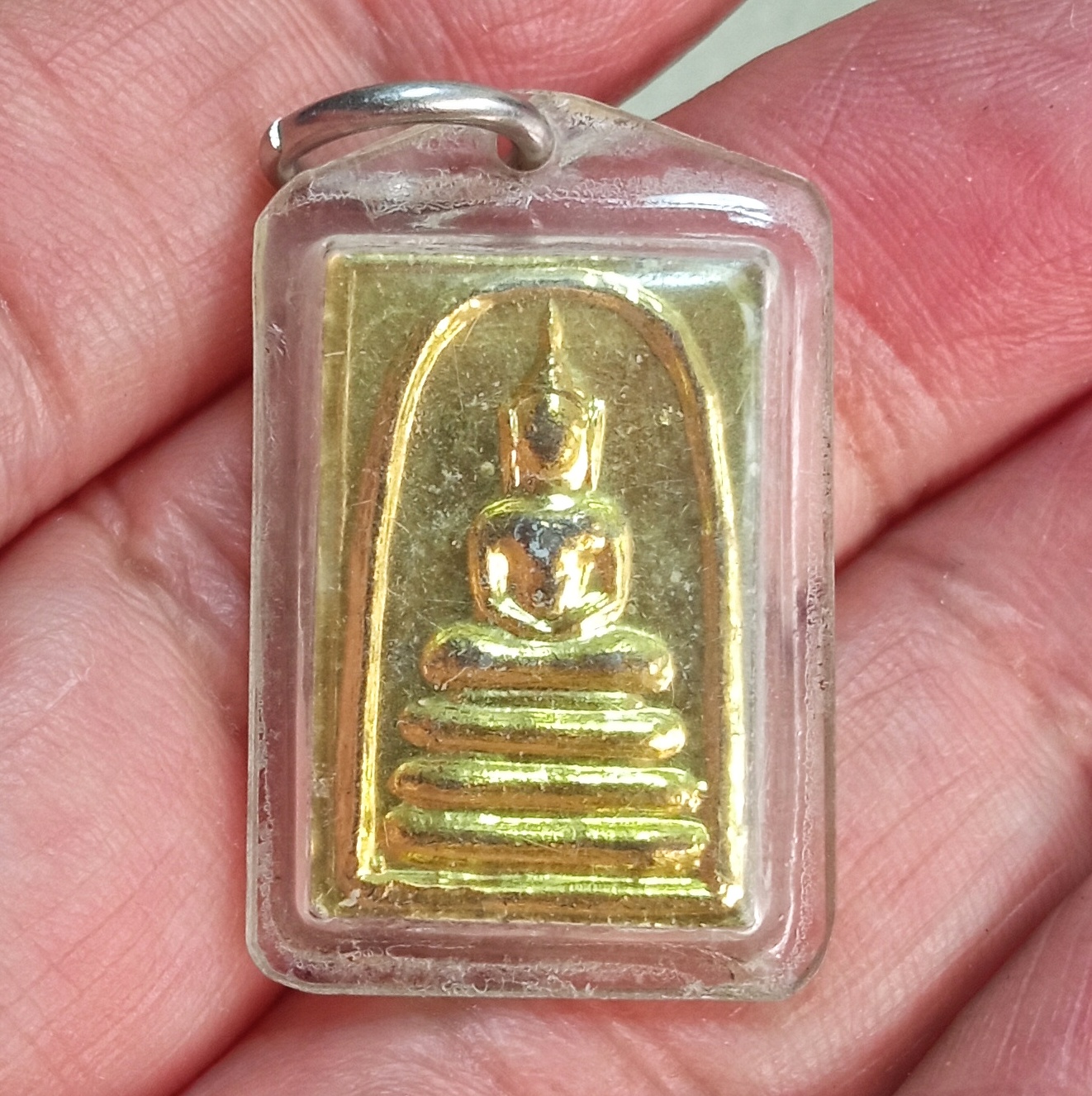 เหรียญสมเด็จคะแนน หลัง สมเด็จพระพุฒาจารย์โตพรหมรังสี หลวงปู่นาค วัดระฆังฯ ปี 2499 เปียกทอง เลี่ยมกรอบเดิม