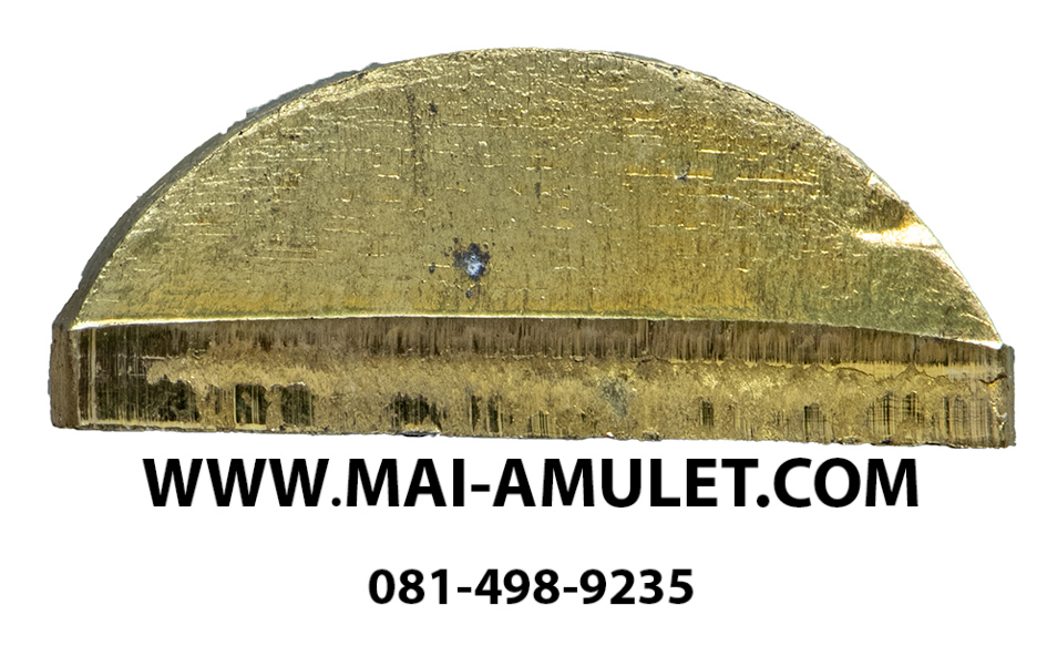 พระโคนสมอปั๊ม เนื้อทองเหลือง หลวงพ่ออุ้น วัดตาลกง เพชรบุรี ปี 2544 ครับ (49.)