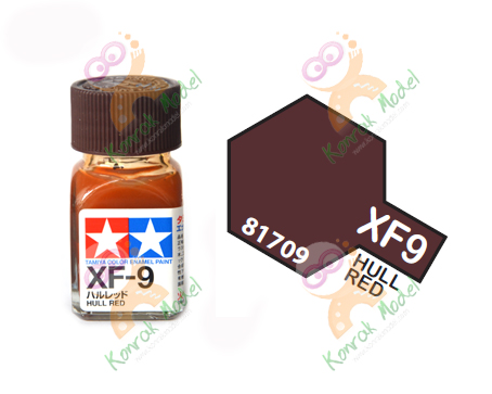 Enamel XF9 Hull Red 10ml
