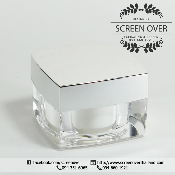กระปุกอะคริลิค / กระปุกครีม / ตลับครีม / ACRYLIC JAR
