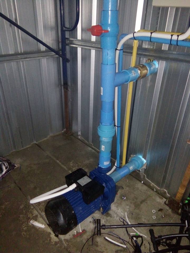 งานออกแบบติดตั้งระบบควบคุมการรดน้ำ