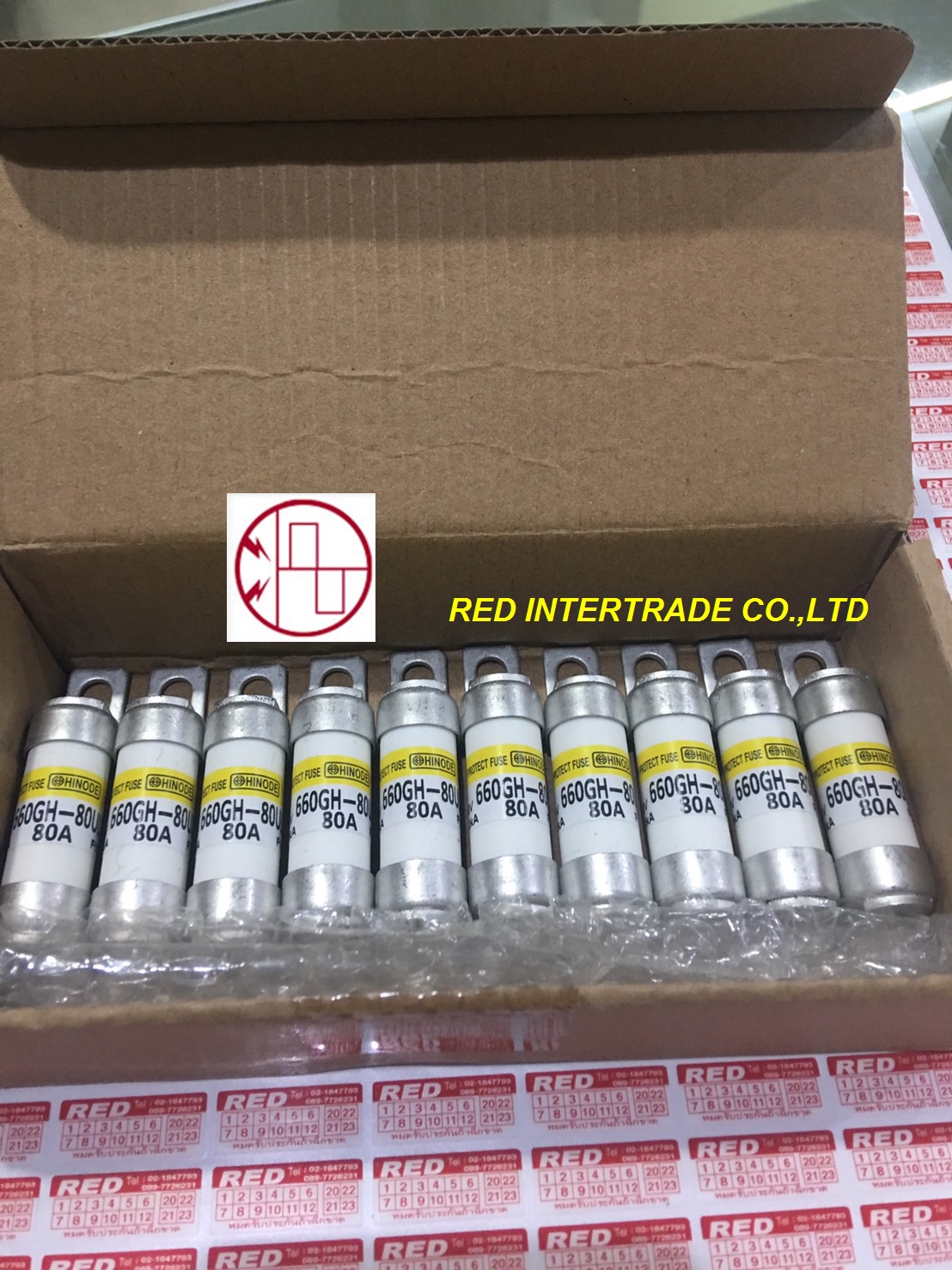 660GH-80ULTC FUSE HINODE 80A ขายฟิวส์