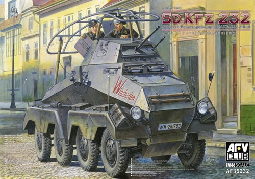 AF35232 Sd.KFZ.232 SCHWERE PANZERSPAHWAGEN 1/35