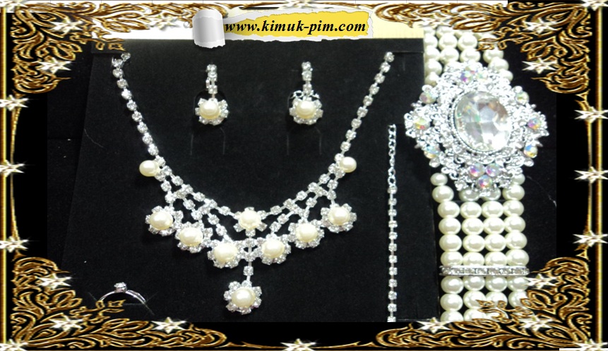 ชุดเครื่องประดับมุก(เซ็ท)KAK2557/020