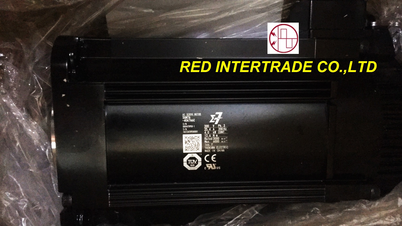 SGM7A-40A7A6C SERVO MOTOR YASKAWA NEW
