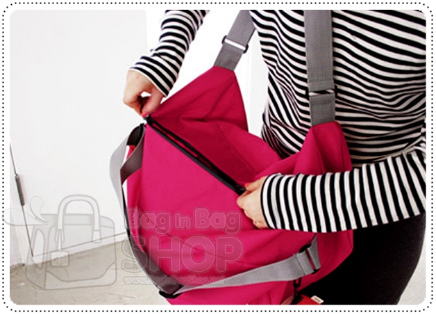 3 Way Easy to Carry bag กระเป๋าเป้พับเก็บได้ สะพายได้ 3 แบบ