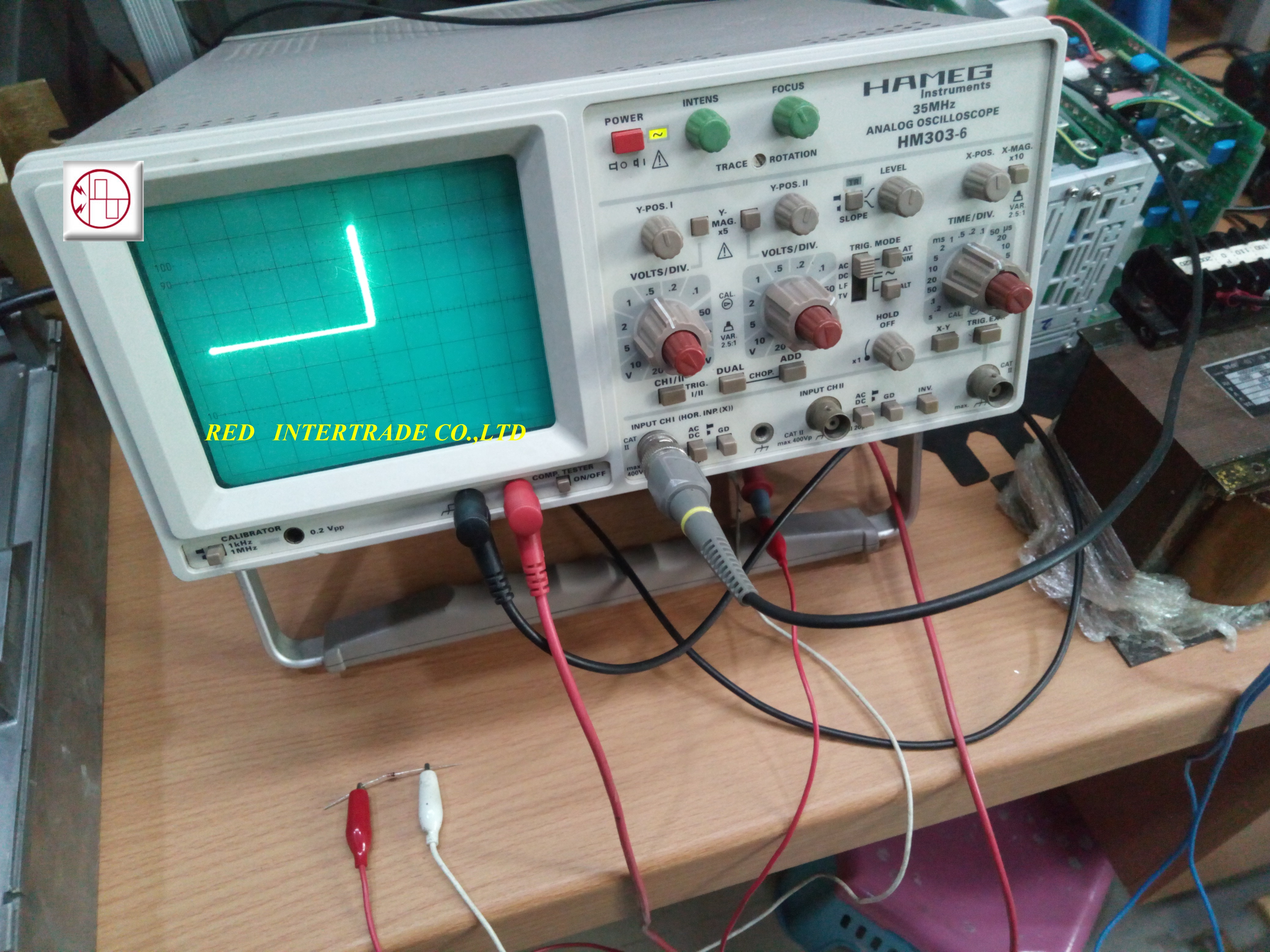 ขาย ,HAMEG, HM303-6 , 35MHz ,oscilloscope , ขายสโคป ,มือสอง,