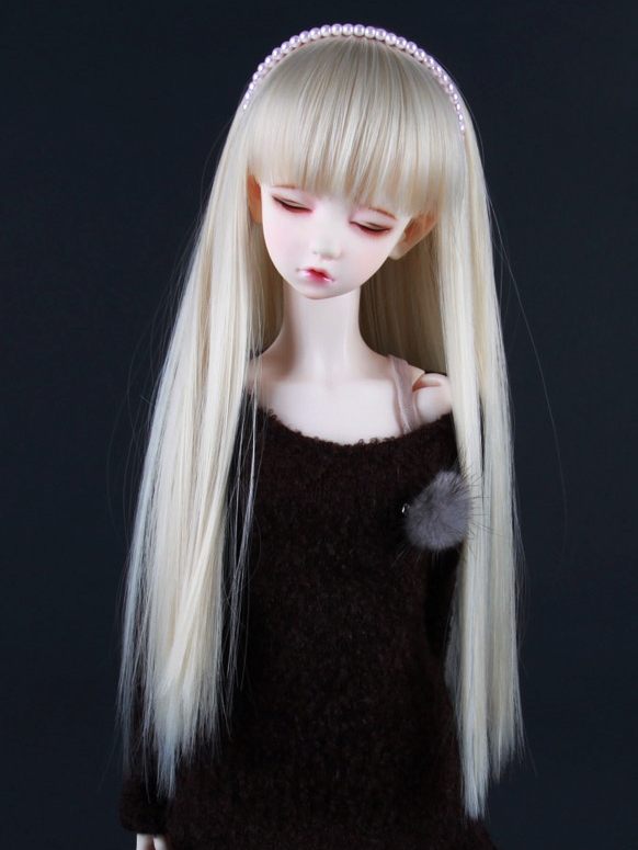 [WIG 7-8"] FMD-M1093 CREAM BLOND