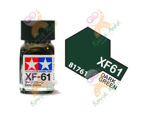 Enamel XF61 Dark Green 10ml