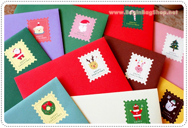 Happy Christmas Card set