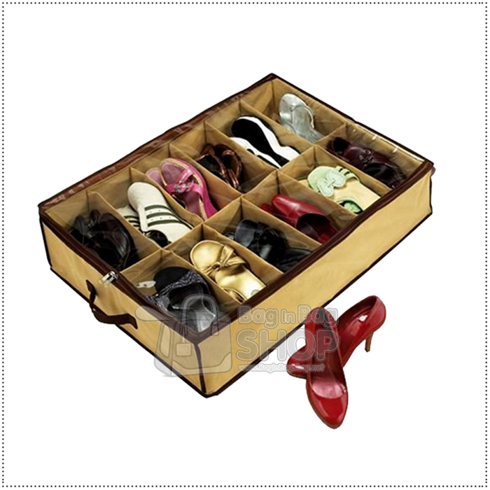 Shoe Under กล่องเก็บรองเท้า12 ช่อง