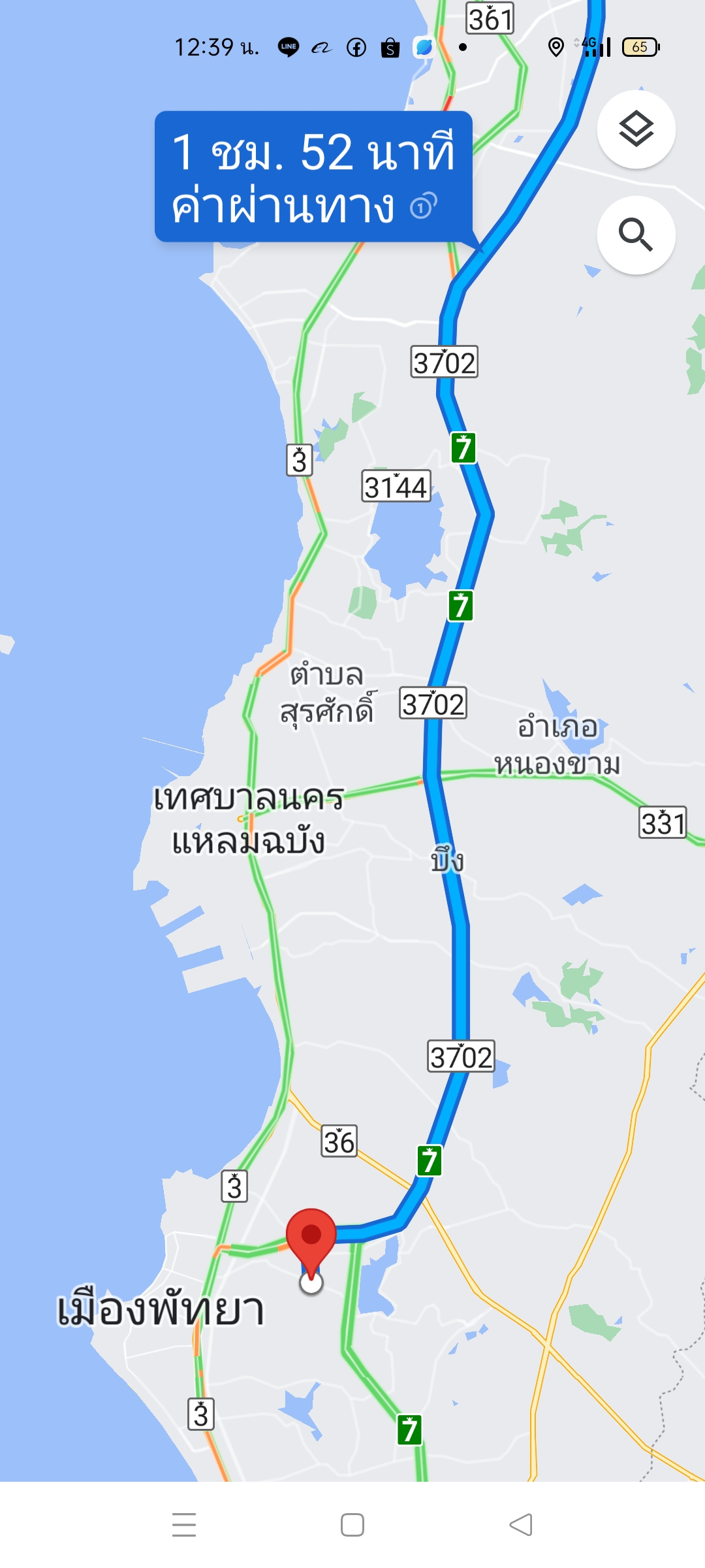 โรงแรมPK residence pattaya เมืองพัทยาชลบุรี