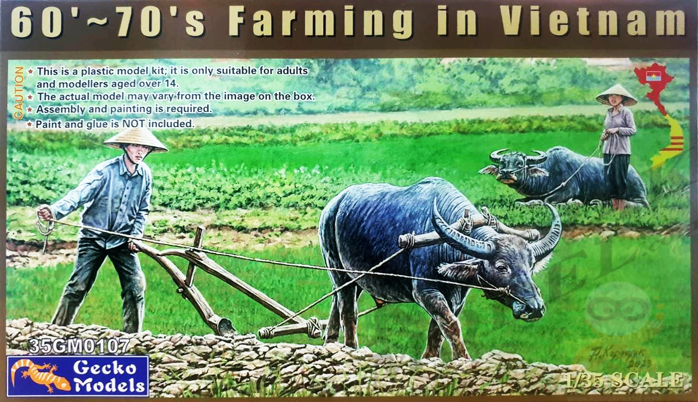 35GM0107 60'-70'S FARMING IN VIETNAM [1/35]