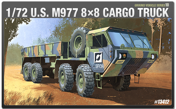 AC13412 U.S.M977 CARGO TURCK 1/72