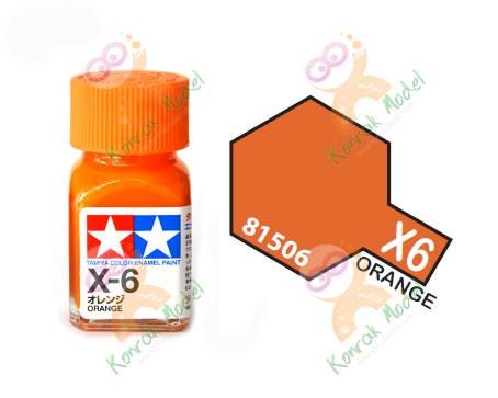 Enamel X6 Orange 10ml