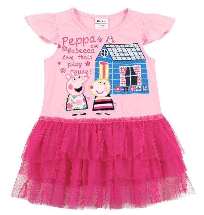 เดรส peppa pig | ชมพู