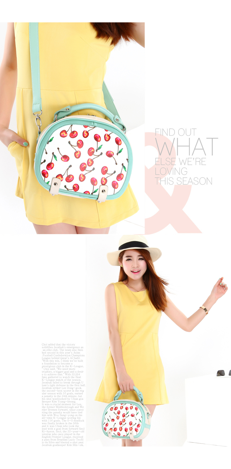 กระเป๋าทรงกลม ถือ / สะพาย