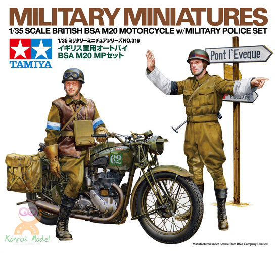 TA35316 1/35 British BSA M20 Motorcycle