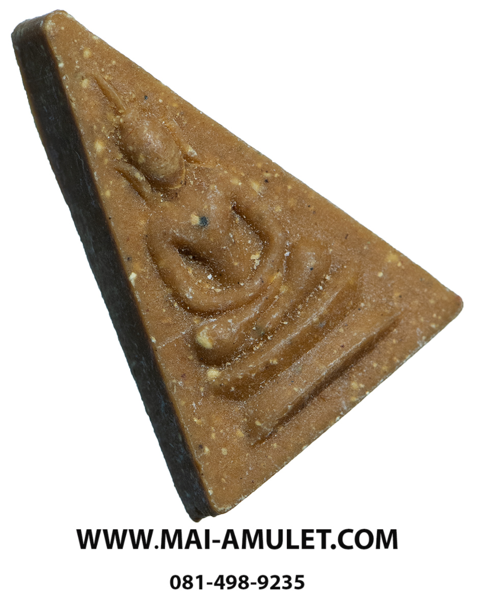 พระเนื้อผงน้ำมัน พิมพ์พระพุทธ หลวงปู่แหวน สุจิณฺโณ วัดดอยแม่ปั๋ง ออกวัดพลับพลา ปี 2520 (5)