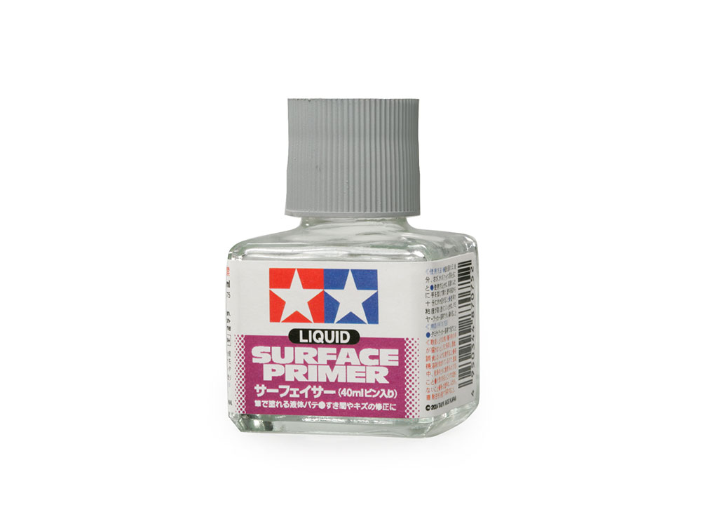 TA87075 LIQUID SURFACE PRIMER WHITE 40ml. สีโป๊วแล็กเกอร์เหลว