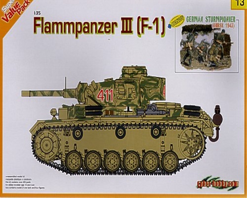 DRA9113 FLAMMPANZER III (1/35)