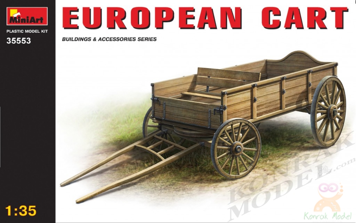 MI35553 EUROPEAN CART 1/35