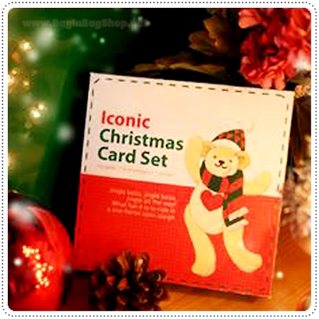 Iconic Christmas Card Set (1 กล่อง มี 10 ชุด)