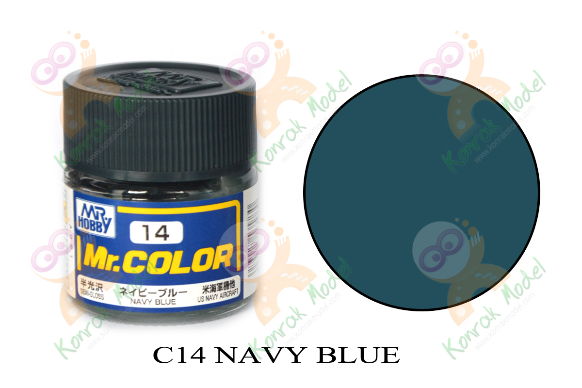 C14 Navy Blue Semi-Gloss 10ml