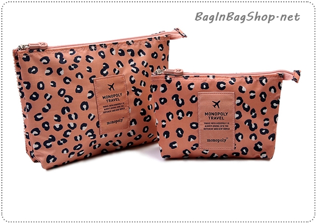 Pattern Mesh Pouch / 3 Pocket