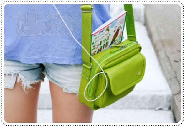 Travelus Go Go Bag กระเป๋าสะพายหนัง ติดตัวไว้เวลาจะเดินทาง