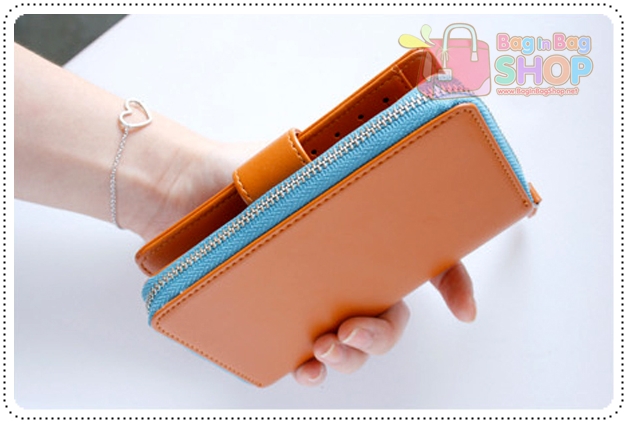 Paul and Polina Smart wallet กระเป๋าใส่มือถือสมาร์ทโฟน รุ่นมีซิป