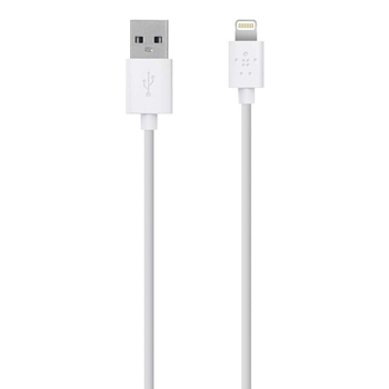 สายชาร์จ หัว Lightning belkin iPhone 5 หรือสูงกว่า (สีขาว)