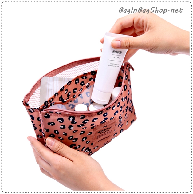 Pattern Mesh Pouch / 3 Pocket