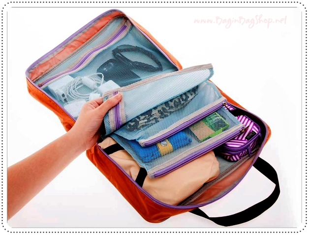 Travel Partition Bag กระเป๋าจัดหมวดหมู่สิ่งของในกระเป๋าเดินทาง