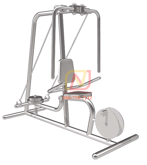 FTS-25 เครื่องออกกำลังกายกลางแจ้งสแตนเลส อุปกรณ์จักรยานผีเสื้อบริหารหน้าอก