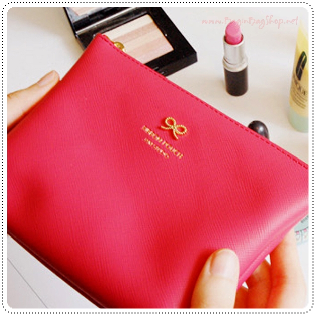 Ribbon Pouch กระเป๋าเครื่องสำอางค์
