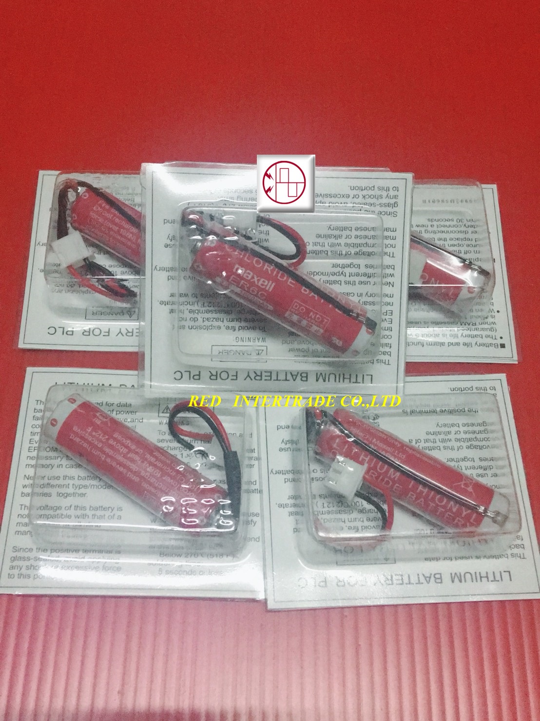 ER6C MAXELL BATTERRY LITHIUM FOR PLC ,CNC ขาย