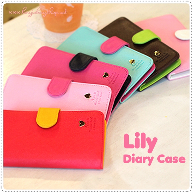 Lily Diary Case for Galaxy S3