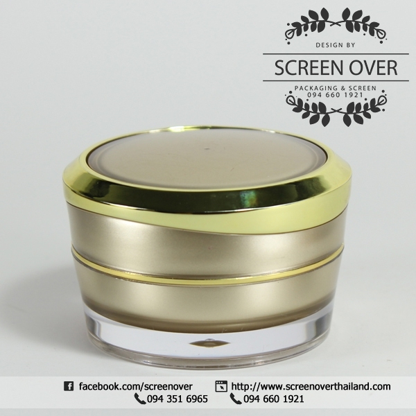 กระปุกอะคริลิค / กระปุกครีม / ตลับครีม / ACRYLIC JAR