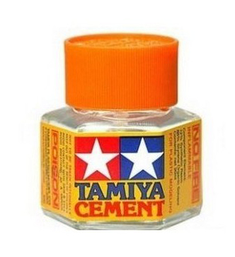 TA87012 TAMIYA CEMENT (ฝาส้ม) 20ml