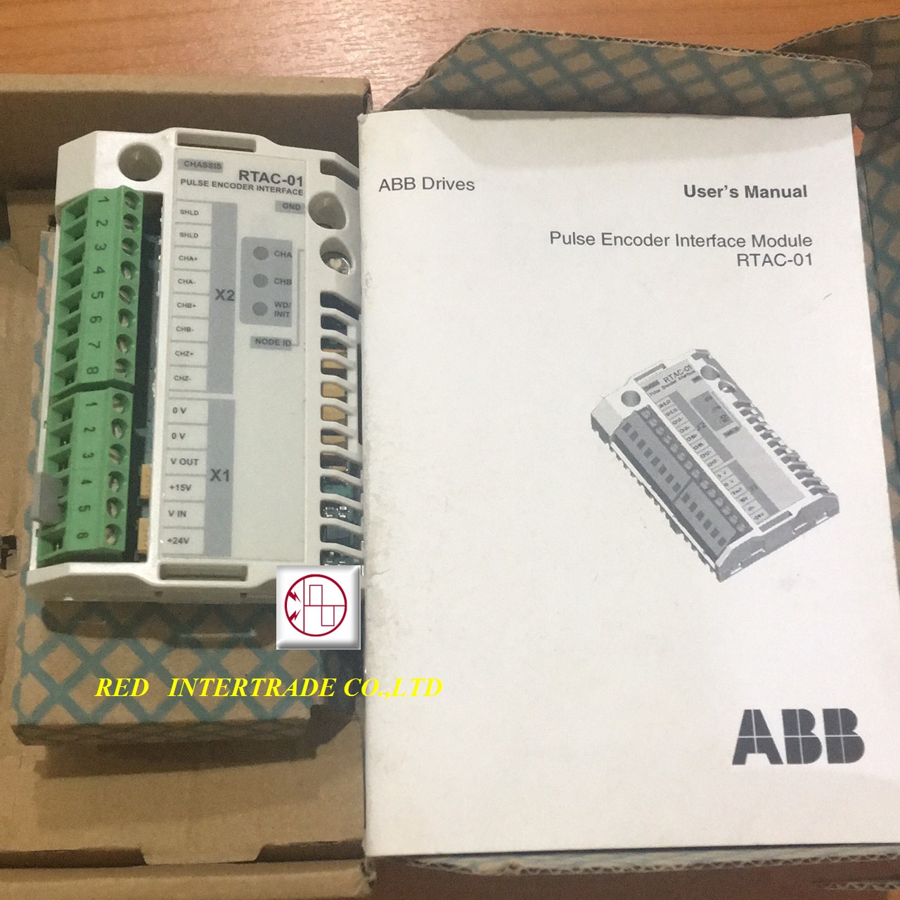 RTAC-01 ABB Pulse Encoder Interface NEW ขาย