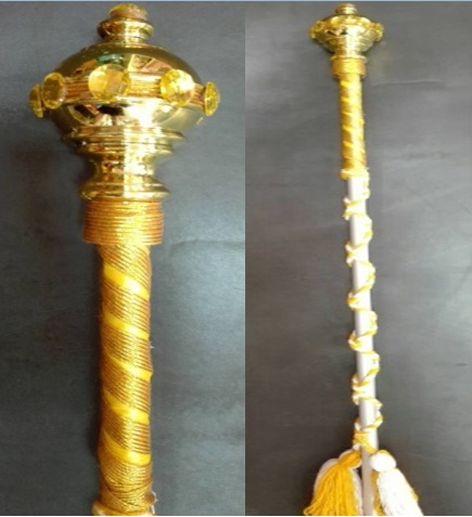 ไม้ดรัมเมเยอร์สีทอง(ราคาเทียบในตาราง)