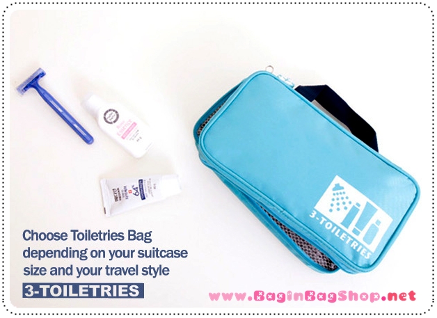 Smart System Travel Bag กระเป๋าเก็บของใช้ส่วนตัวสำหรับเดินทาง